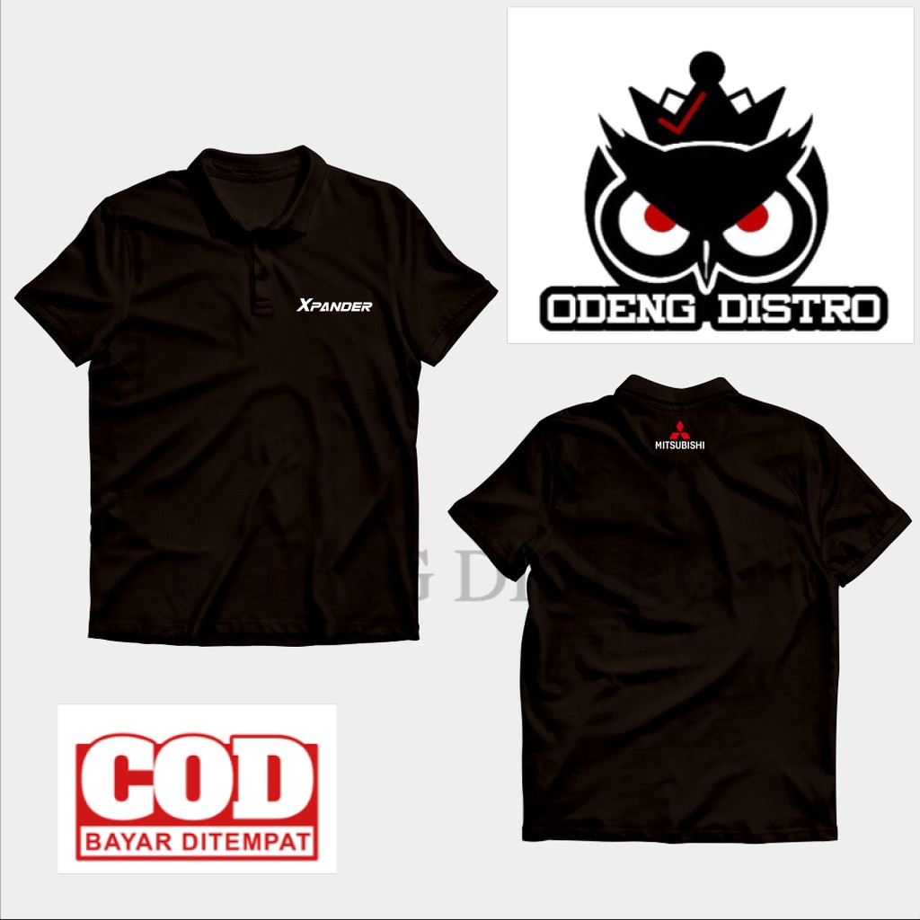 Polo shirt Kaos Polo Mobil Mitsubishi Xpander Kaos Otomotif Baju Kerah Keren Distro Murah Casual Pri