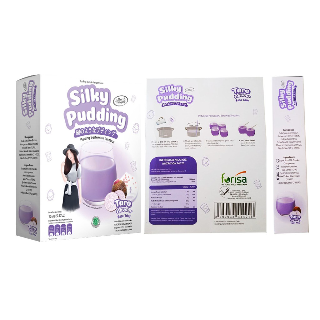 

Moms Recipe Silky Pudding Taro 155gr