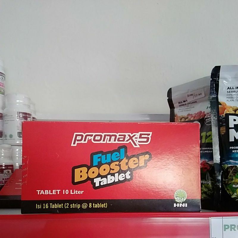 PROMAX 5 FUEL BOOSTER TABLET HNI - PENGHEMAT BAHAN BAKAR MOBIL