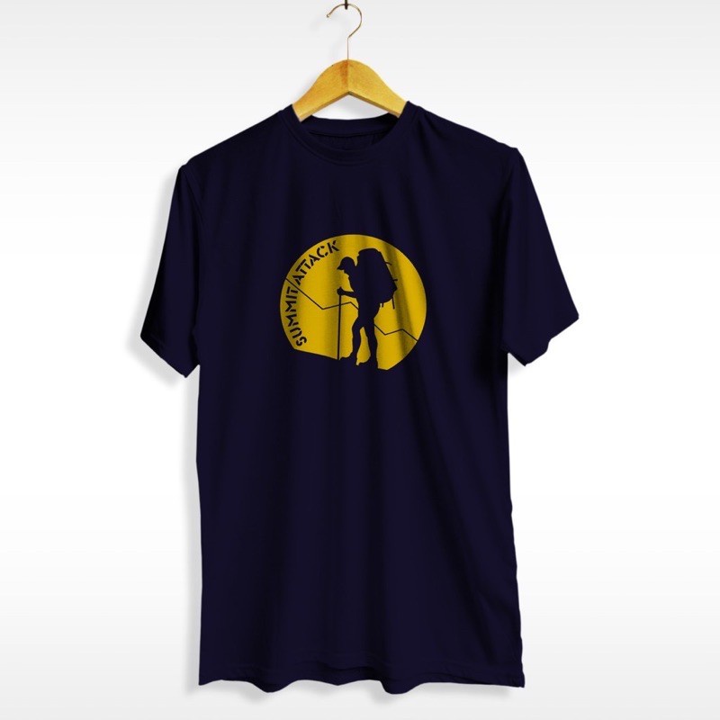 TRAVELISM - Kaos Outdoor - SUMMIT ATTACK / / kaos gunung / kaos pendaki