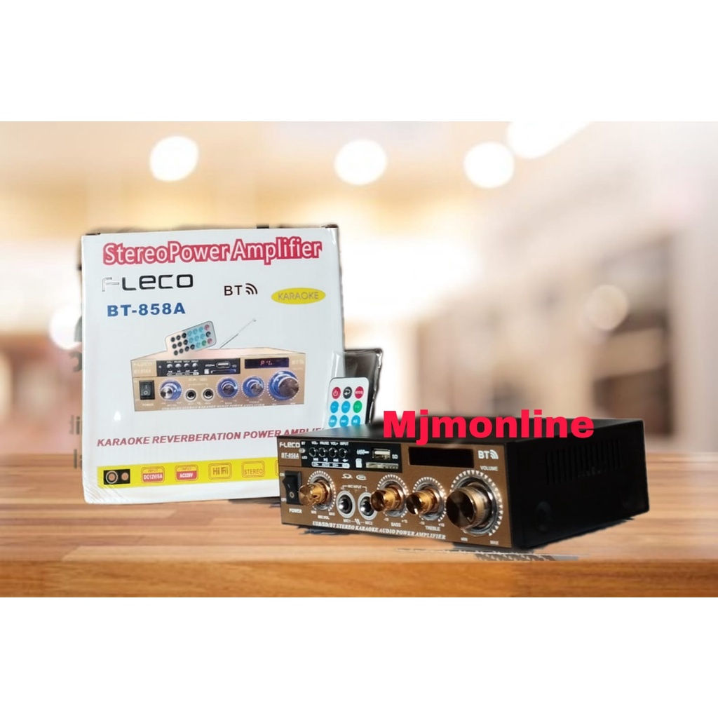 power amplifier bluetooth Fleco BT 858A ampli bluetooth