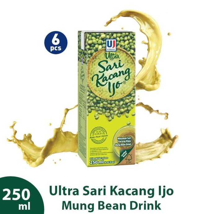 

Ultra Sari Kacang Ijo 6x250ml