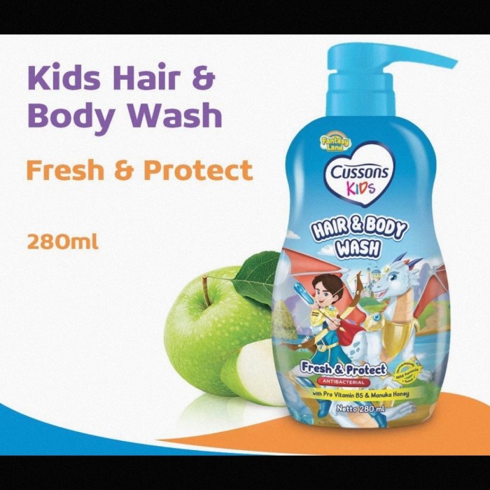 CUSSONS KIDS BODY WASH 280ml (PUMP)