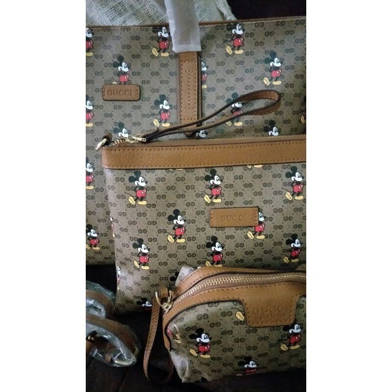 Gucci Mickey/ Tas Branded/ Tote Bag