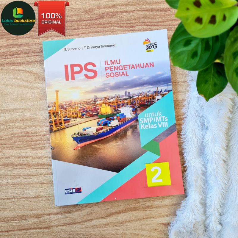 (Edisi Revisi) IPS Terpadu SMP Kelas 8 - Buku Erlangga Original - K2013 Revisi