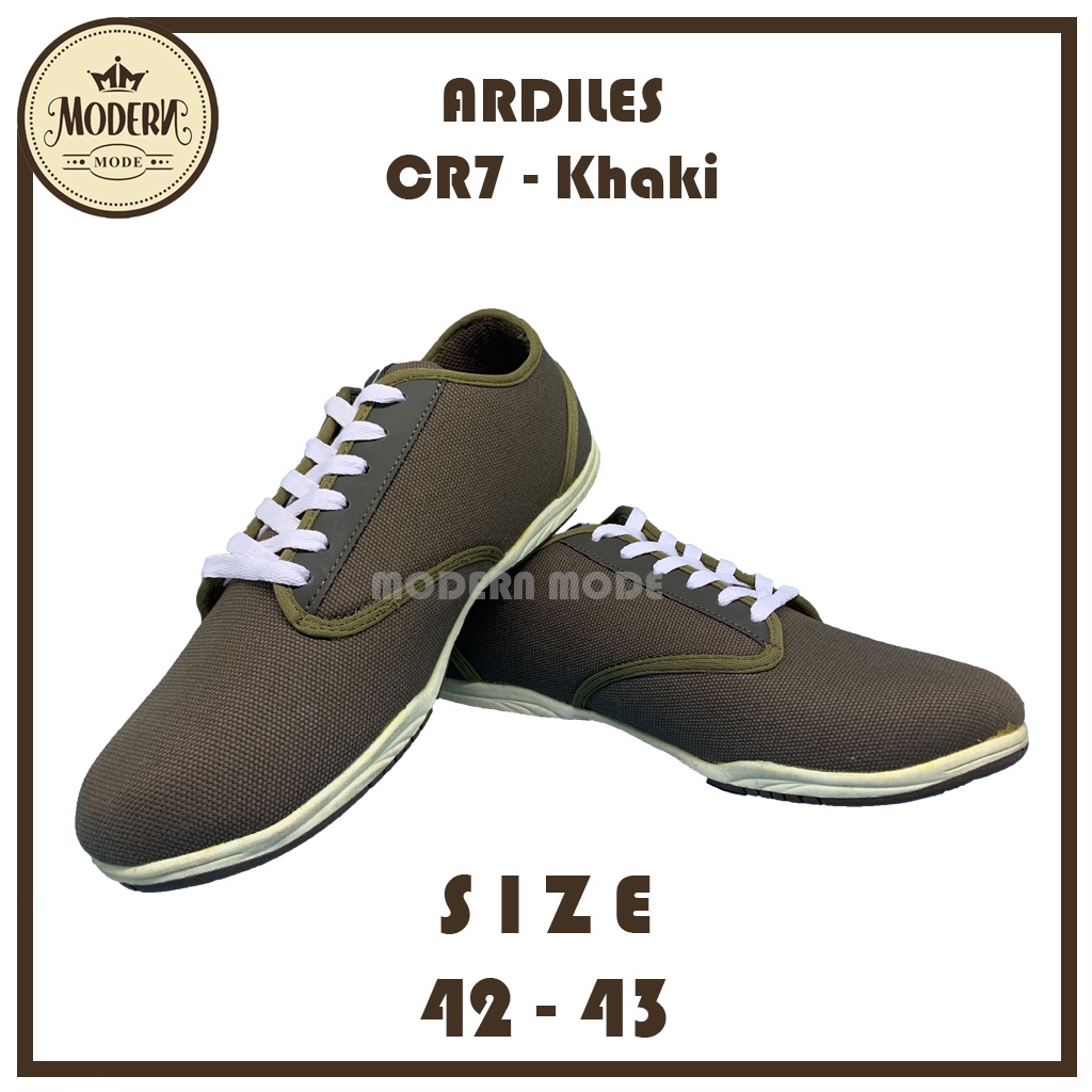 Sepatu Sneakers Pria Ardiles CR7 │Sepatu Canvas Casual Shoes