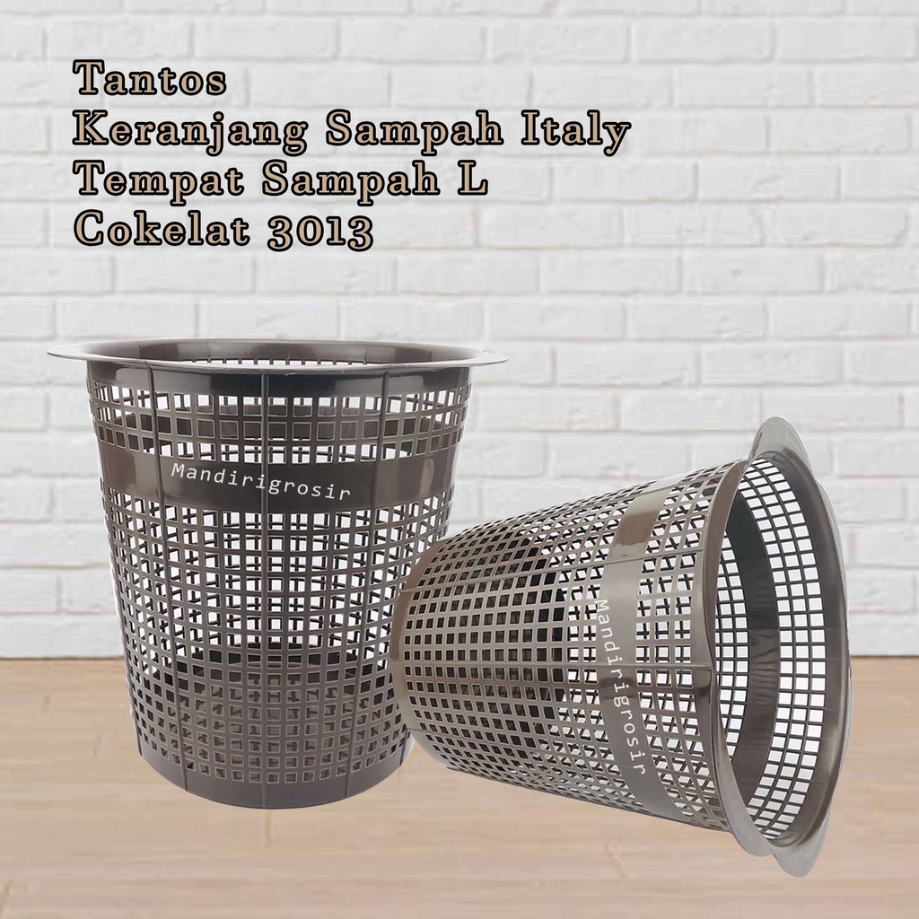 Tantos *Keranjang Sampah Italy (L)*Tempat Sampah Jaring *3013