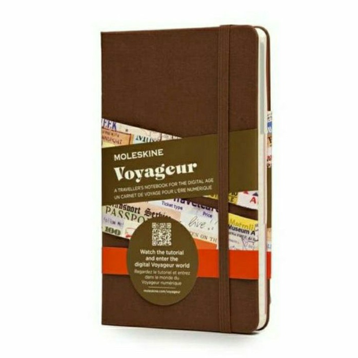 

Moleskine Voyageur Notebook Earth Brown