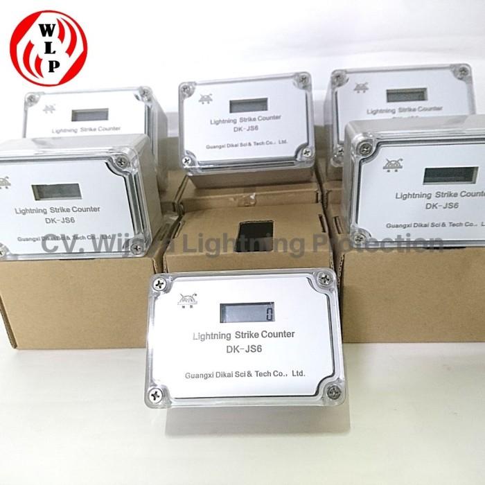 Lightning Strike Counter Dk-Js6 Penghitung Sambaran Petir Digital