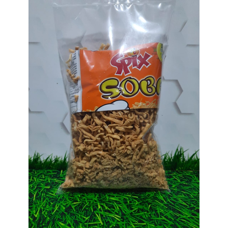 

SNACK / JAJANAN / CEMILAN SPIX SOBA AYAM BAKAR,BALADO 250gram