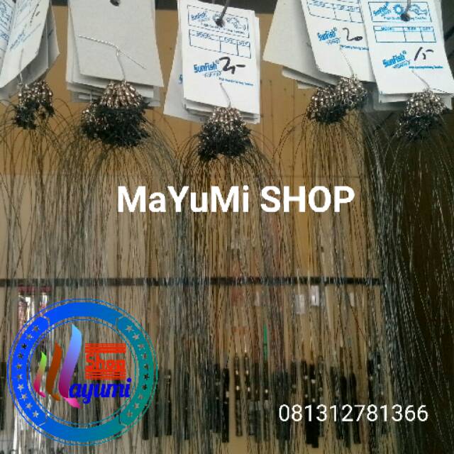tali pancing kail rawe tali perambut