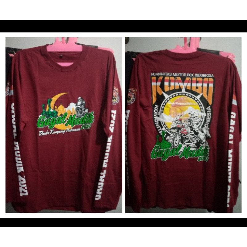 kaos KOMBO INDONESIA gagal mudik