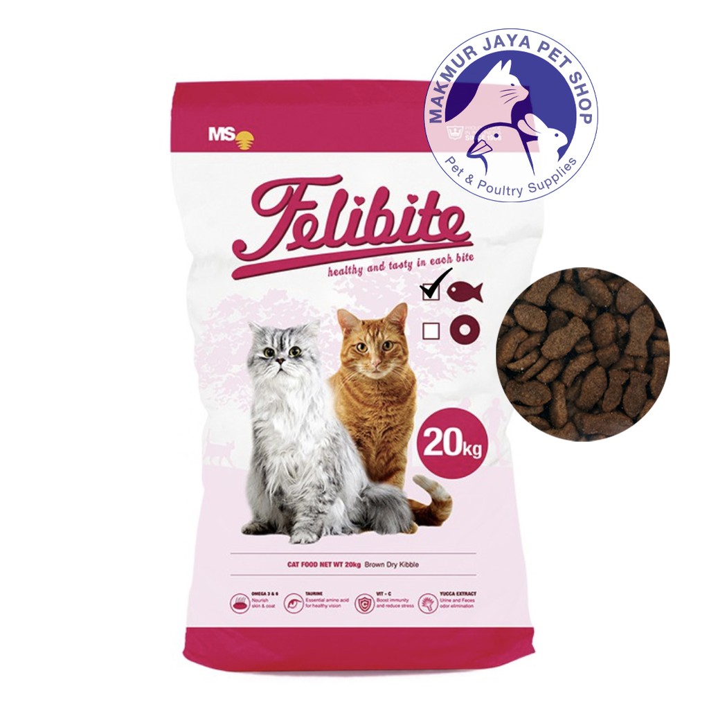 Felibite Cat Food Tuna 20 kg / Makanan Kucing 20kg