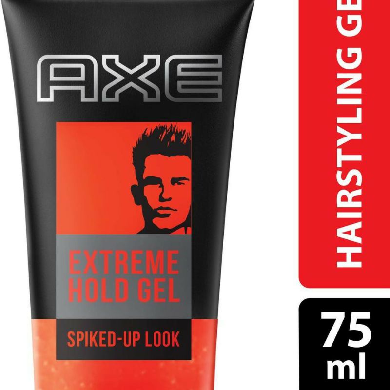 Axe Hair Styling Extreme Hold Gel Spiked Up Look 75 ML - Axe Penataan Rambut