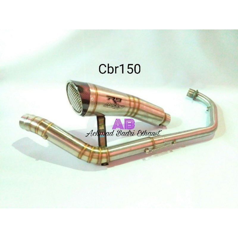 KNALPOT CBR150R KNALPOT CBR 150 R CBR150 FACELIFT FACELIF CBR LOKAL CBR THAILAND CBR K45 MODEL R9 H2