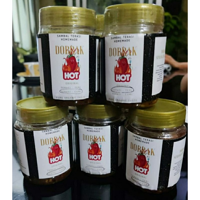 

Sambal terasi "Dobrak".