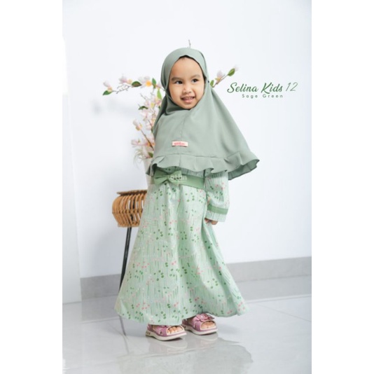 Gamis Anak Anak Selina Dress Kids Set By Attin Gamis Dan Jilbab