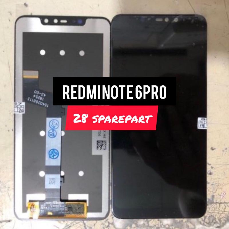 LCD FULLSET XIAOMI REDMI NOTE 6 / 6PRO ORIGINAL COMPLETE