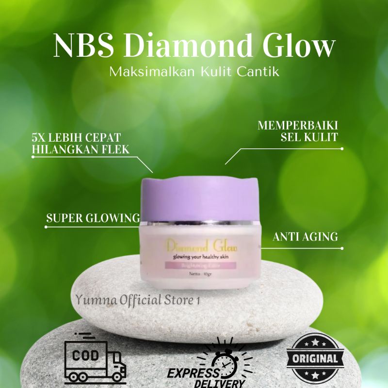 NBS SKINCARE DIAMOND GLOW NBS Original BPOM Serum Wajah Flek Hitam Essence Diamond Cream Penghilang 
