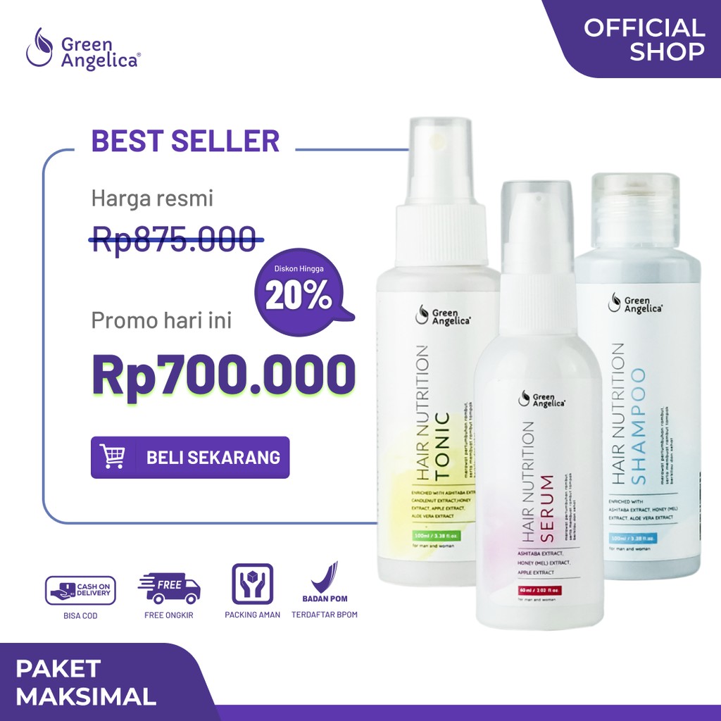 Jual Obat Alami Penumbuh Rambut Botak Depan, Penumbuh Rambut Botak