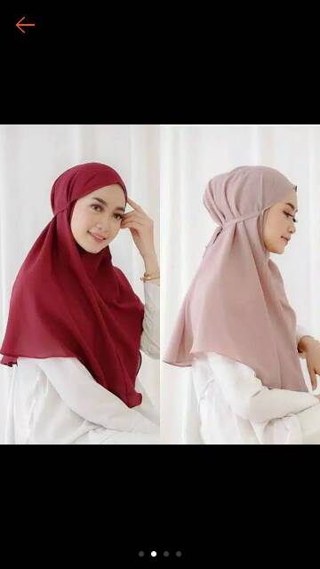 ( COD)Hijab Bergo Maryam Tali Diamond M