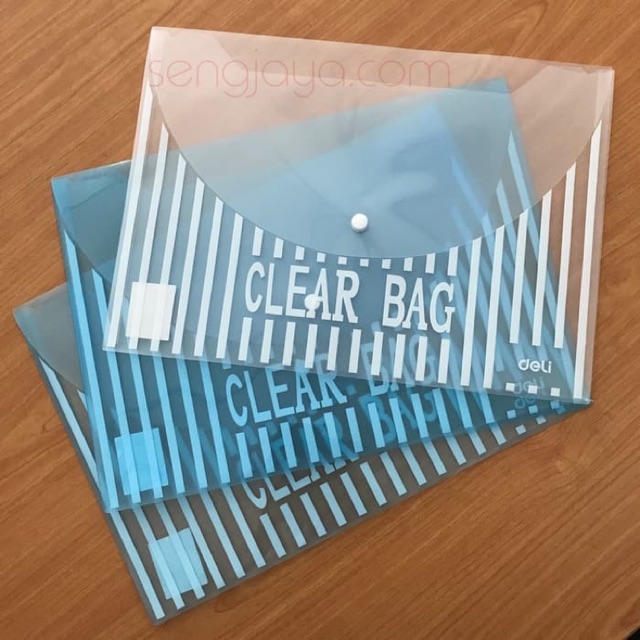 

Clear Bag Envelope Button A4 Horizontal 5502
