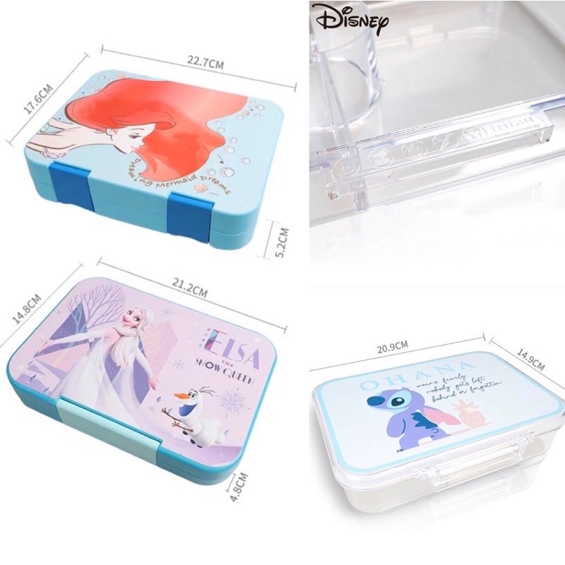 Disney tritan lunch box kotak makan bpa free tema Disneyl - kado anak sekolah - hadiah anak - hadiah siswa