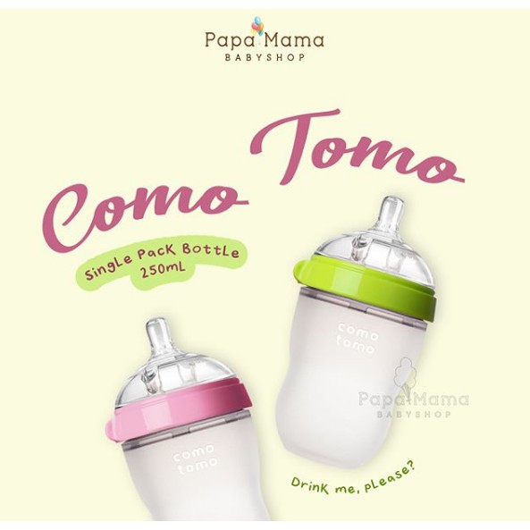 Como Tomo 250ml Single Pack Botol Susu Bayi Anak