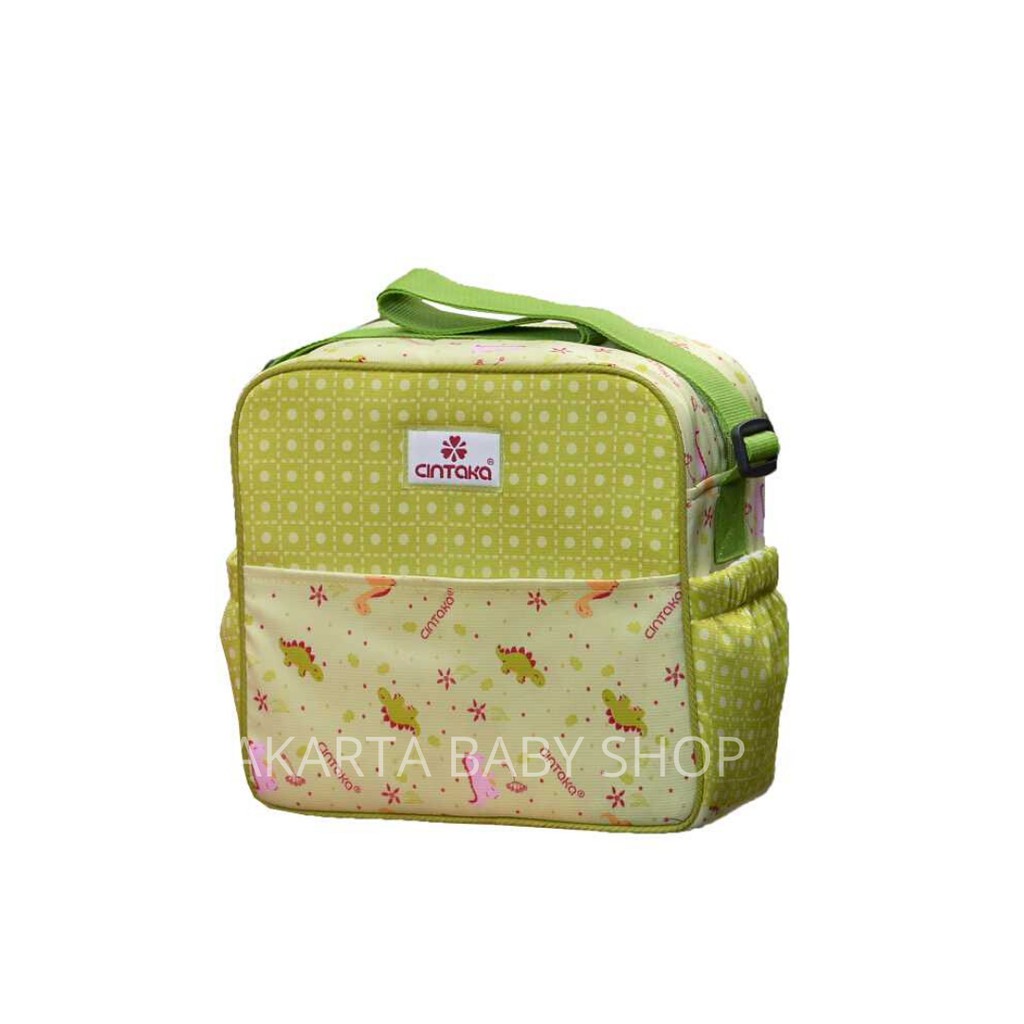 TAS BAYI KECIL SAKU MOTIF SERI DINO CINTAKA TCT2453