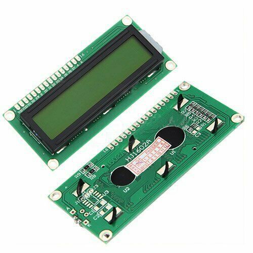 LCD Display 16X2 1602 Character Module Arduino Blacklight HD44780 Hijau Kuning Karakter