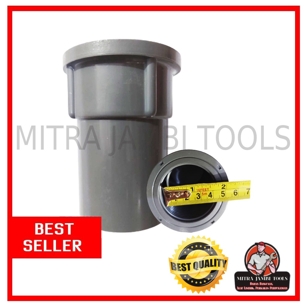 SOCKET DRAT DALAM PVC 1 1/2 INCH POWER / SDD 1.5" RUCIKA