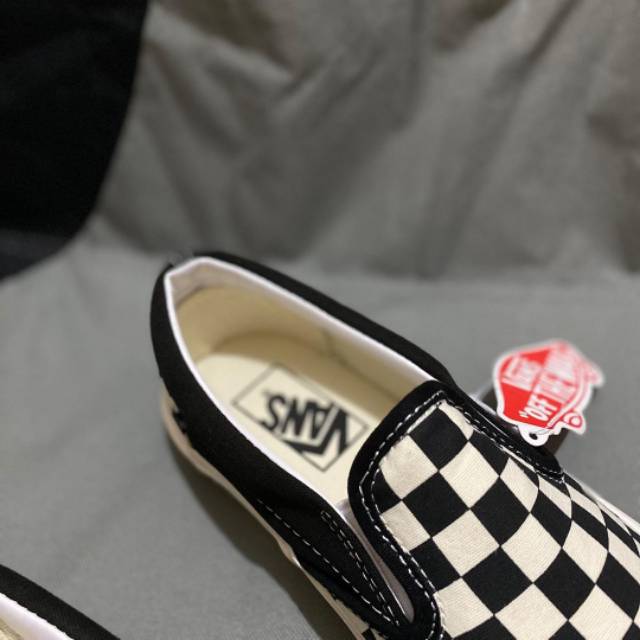 VANS SLIP ON NEXTOR CHECKERBOAR BLACK/WHITE