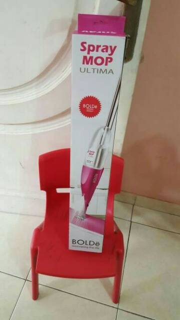 2(Dua) Kain SPRAY MOP BOLDE ULTIMA |Stainless|Free Bubble| SPRAYMOP