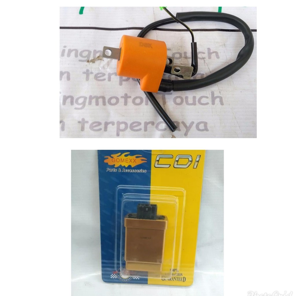 PAKET CDI DAN KOIL RACING MIO MIO SOUL NUVO JUPITER JUPTER Z 5 TL TERBAIK TERMURAH DENGAN 6 KEUNGU