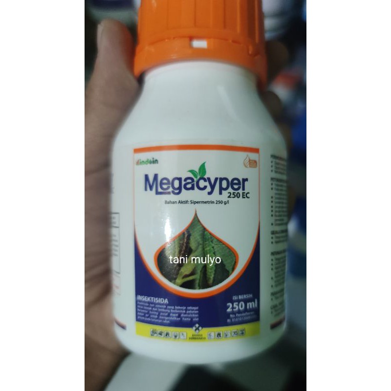 MEGACYPER 250 EC. PENGENDALI ULAT BAWANG MERAH, TRIPS, ULAT BUMI, WERENG DLL