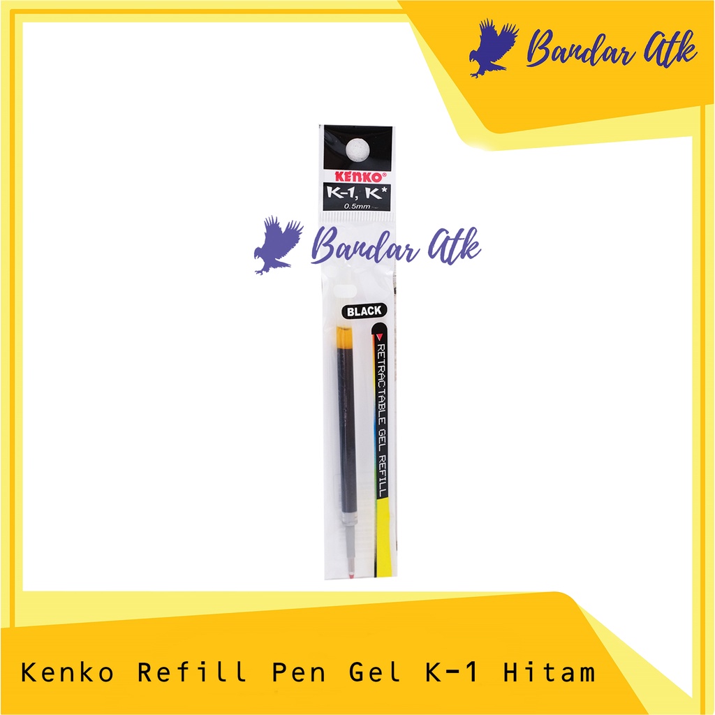 

Refill Isi Gel Pen Kenko K1 Isi Pulpen Ballpoint Bolpen [1 PCS]