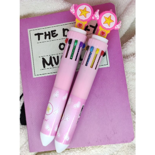 

Pulpen cute tongkat sailormoon reative Multi-function Press Color Pen