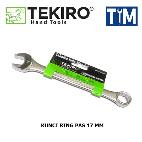 TEKIRO Kunci Ring Pas 17 mm