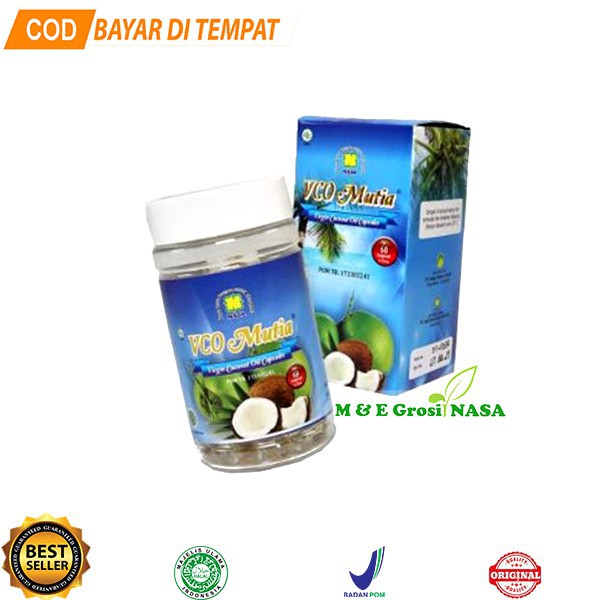 VCO VIRGIN Mutia KAPSUL Nasa 60 KAPSUL-VCO