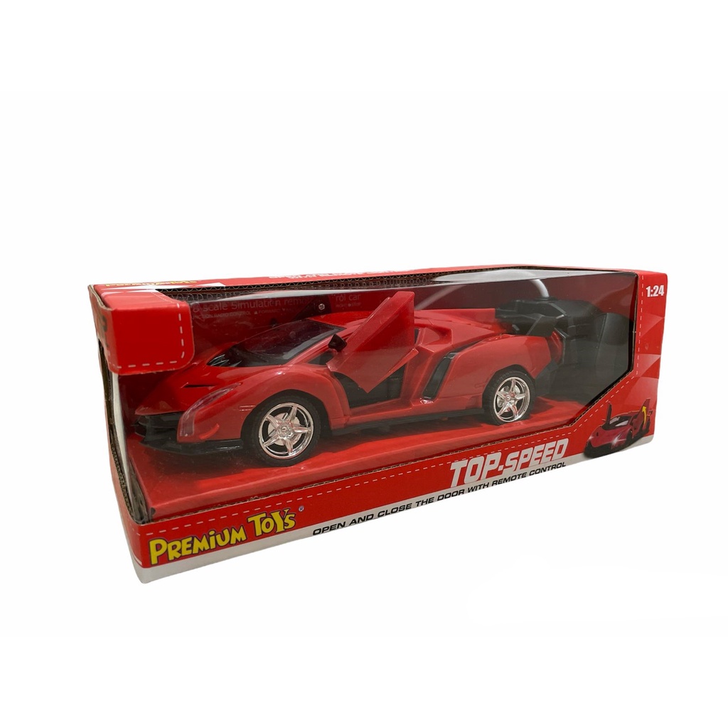 Mainan Anak SNI Mobil RC Top Speed 1:24 Remote Control Ada Lampu