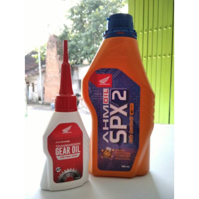 Oli SPX 2 matic AHM ORIGINAL & oli gardan AHM ORIGINAL
