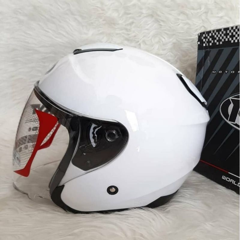 HELM KYT KYOTO WHITE ORIGINAL HELM KYT KYOTO ORIGINAL HELM KYT KYOTO PUTIH HELM KYT KYOTO MURAH ORIG