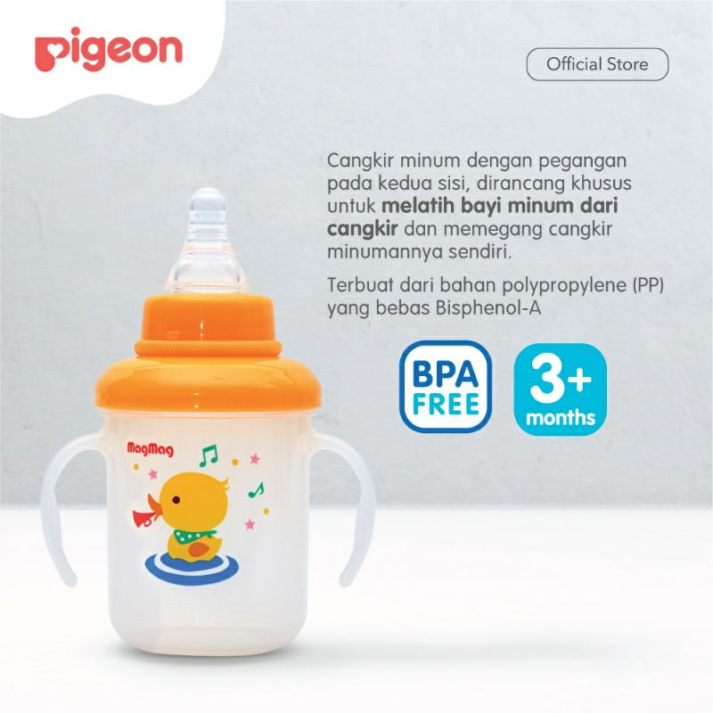 PIGEON MAGMAG GELAS BAYI / TRAINING CUP / MAG-MAG STEP 1 STEP 2 STEP 3 Makassar