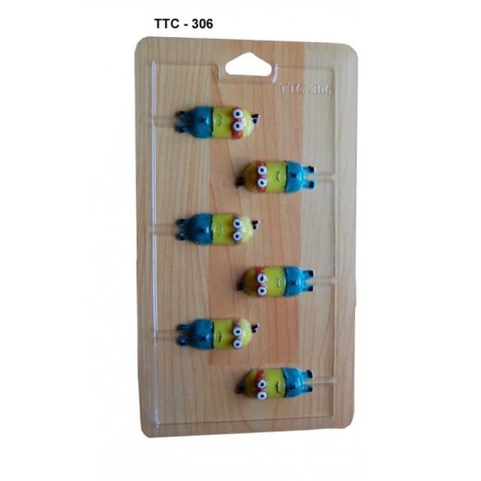 Diskon Cetakan Coklat / Cokelat Mika Ttc 306 Minion Lolipop | Geraibajushops