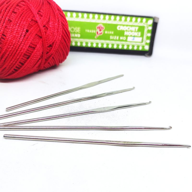 Hakpen/Hookpen/Jarum Rajut merk Rose
