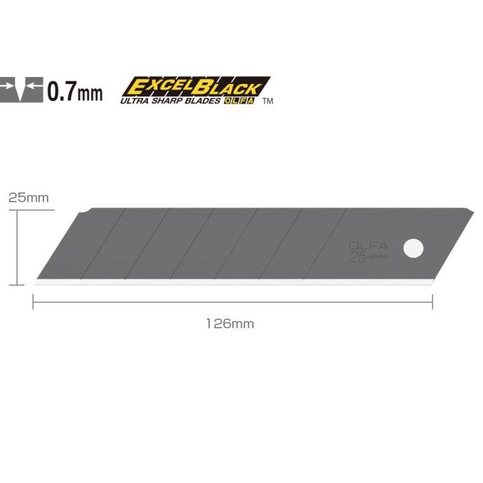 

Menakjubkan 25Mm Spare Blade Hbb-5B(5Pcs Pack With Blister Pack) Olfa Terlaris