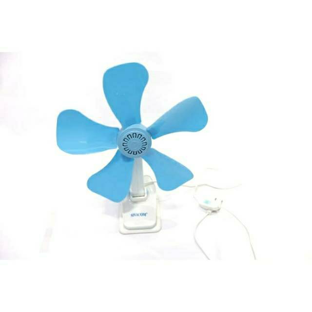 SIVICOM/KYZUKU Kipas Angin jepit 23W 2in1 Kipas Meja Dinding Baling-Baling 5