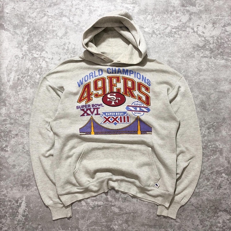 RUSSEL ATHLETIC 49ERS VINTAGE HOODIE
