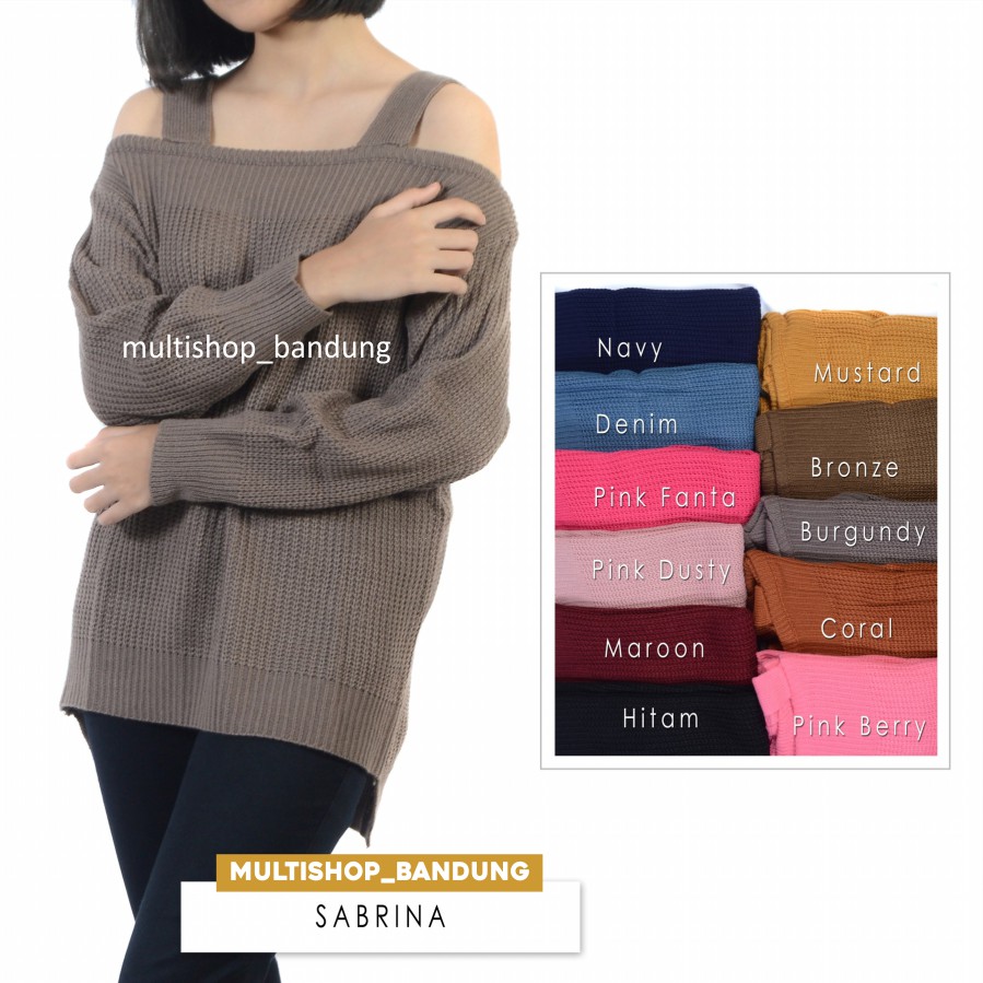 SABRINA SWEATER2 baju rajut premium sweater rajut 