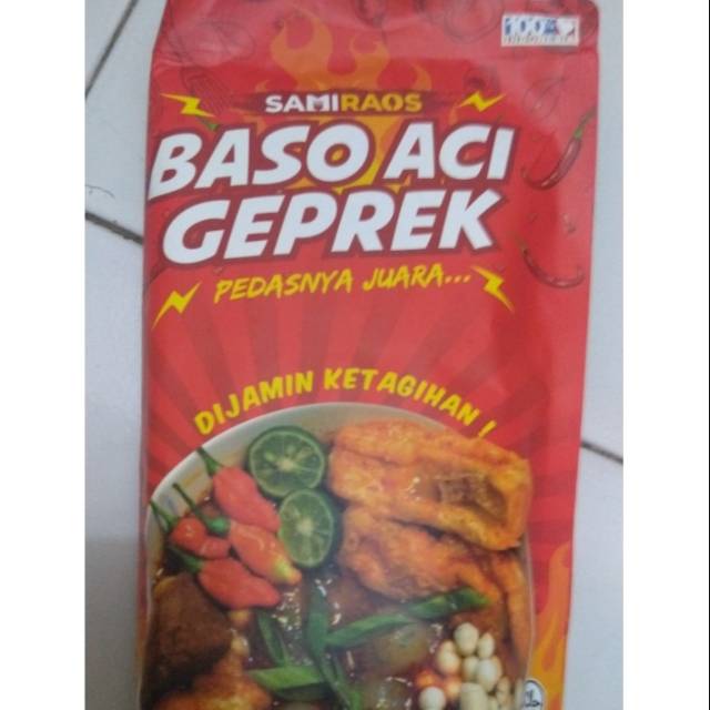 

Baso aci geprek